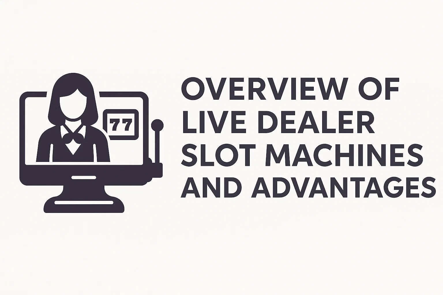 Overview of Live Dealer Slot Machines and Advantages