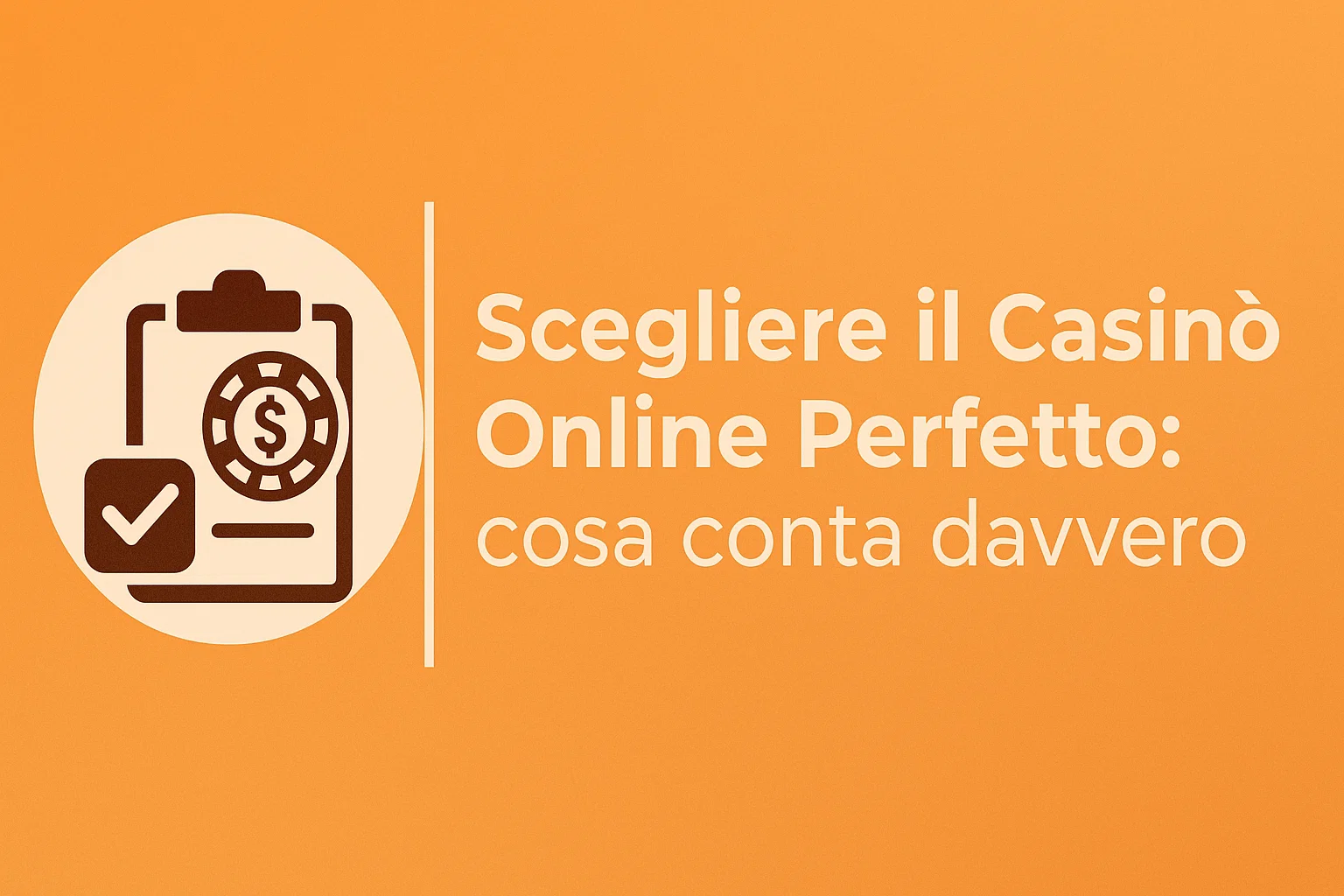 Scegliere il Casinò Online Perfetto: cosa conta davvero